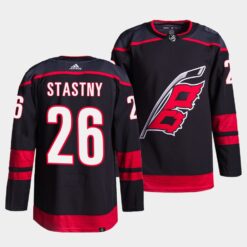 Carolina Hurricanes Paul Stastny Black Alternate Jersey