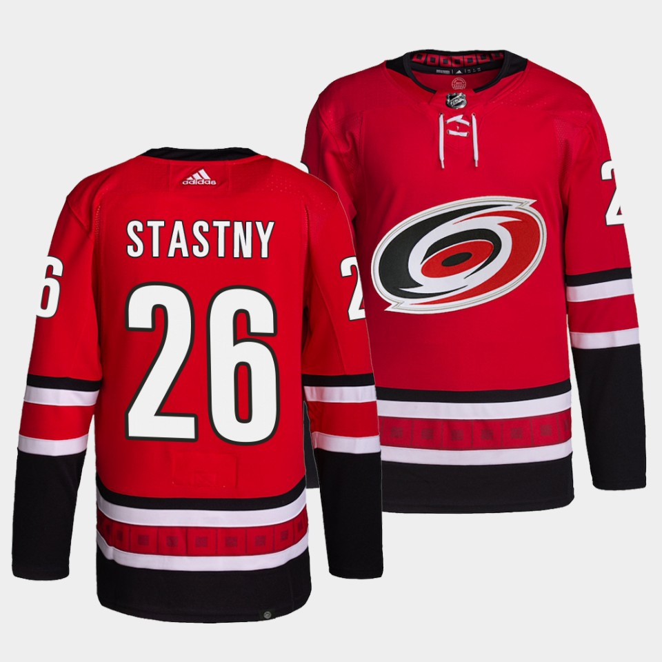 Carolina Hurricanes Paul Stastny Home Red Jersey Carolina Hurricanes Paul Stastny Home Red Jersey