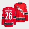 Carolina Hurricanes Sebastian Aho 2020 St. Patrick’s Day Player Green Jersey