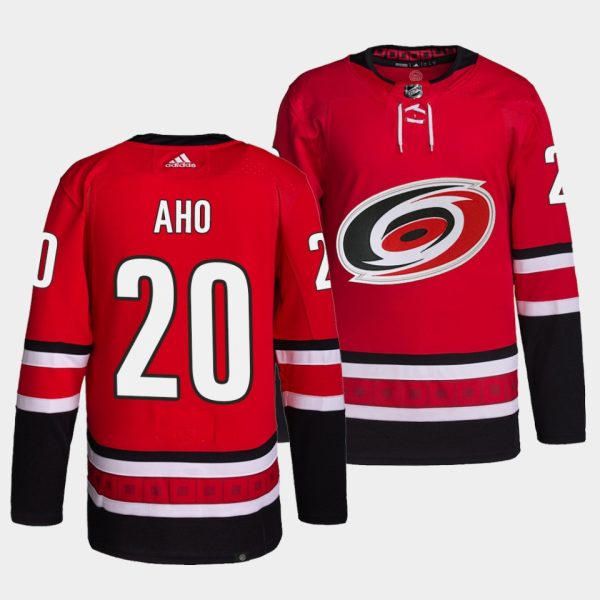 Carolina Hurricanes Sebastian Aho Home Red Jersey Carolina Hurricanes Sebastian Aho Home Red Jersey