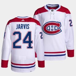 Carolina Hurricanes Seth Jarvis 2022-23 Away White Jersey