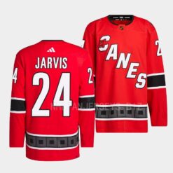 Carolina Hurricanes Seth Jarvis 2022 Reverse Retro 2.0 Red Jersey
