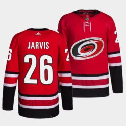 Carolina Hurricanes Seth Jarvis Home Red Jersey