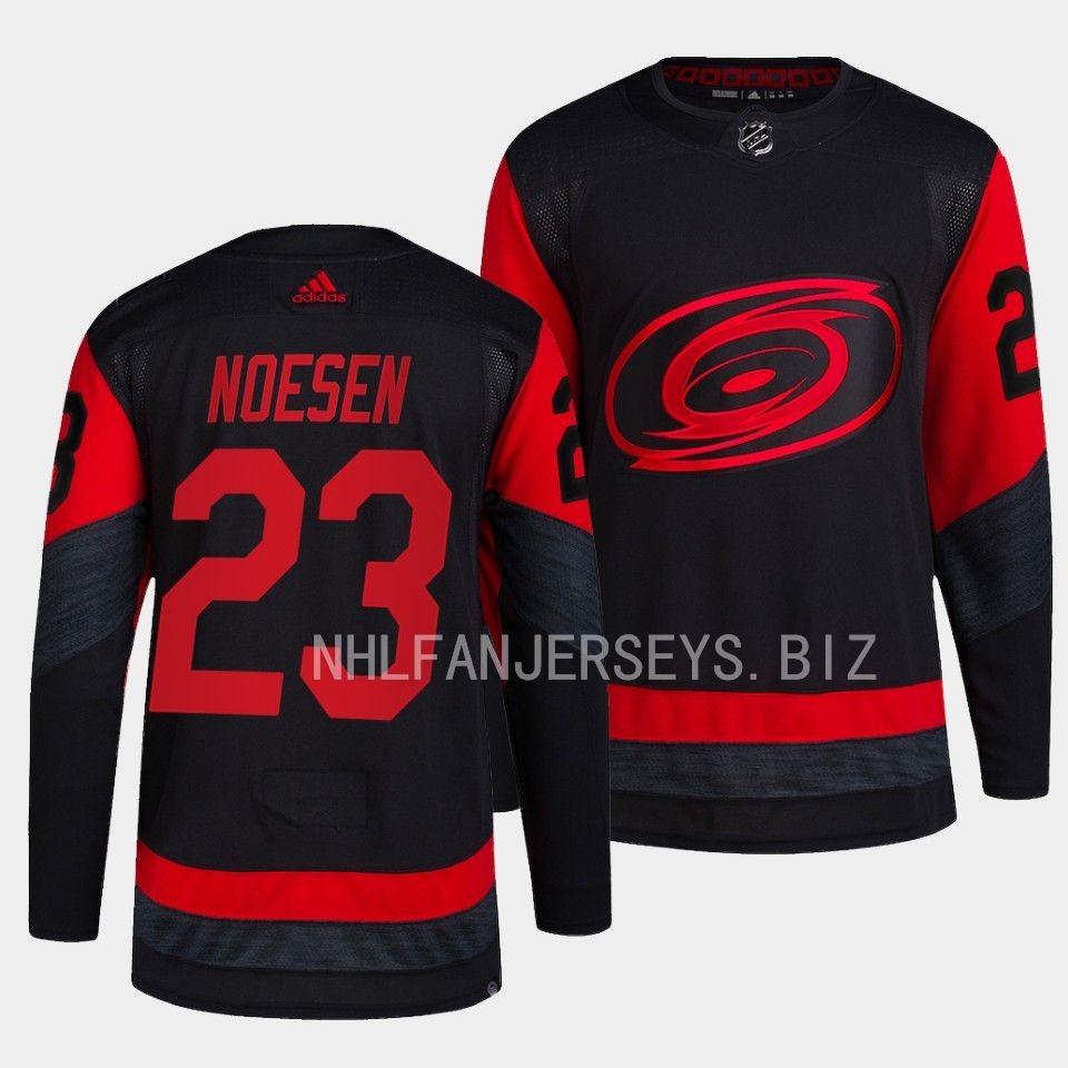 Carolina Hurricanes Stefan Noesen 2023 Stadium Series Black Jersey Carolina Hurricanes Stefan Noesen 2023 Stadium Series Black Jersey