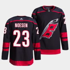 Carolina Hurricanes Stefan Noesen Alternate Black Jersey