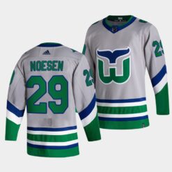 Carolina Hurricanes Stefan Noesen Gray Jersey
