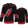 Carolina Hurricanes Team Gray 2021 Reverse Retro Jersey