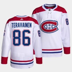 Carolina Hurricanes Teuvo Teravainen 2022-23 Away White Jersey