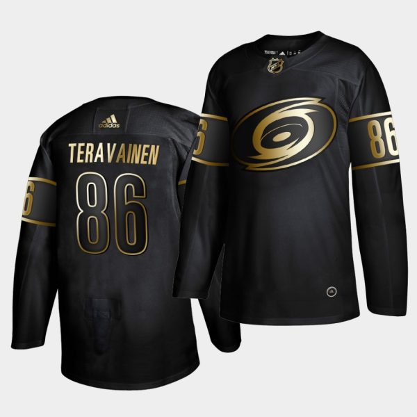 Carolina Hurricanes Teuvo Teravainen Golden Edition Black Jersey Carolina Hurricanes Teuvo Teravainen Golden Edition Black Jersey