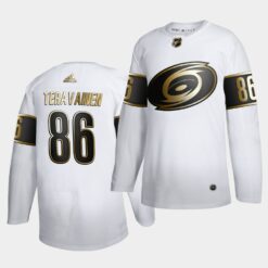 Carolina Hurricanes Teuvo Teravainen Golden Edition White Jersey
