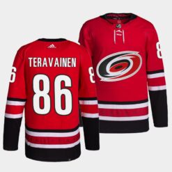 Carolina Hurricanes Teuvo Teravainen Home Red Jersey