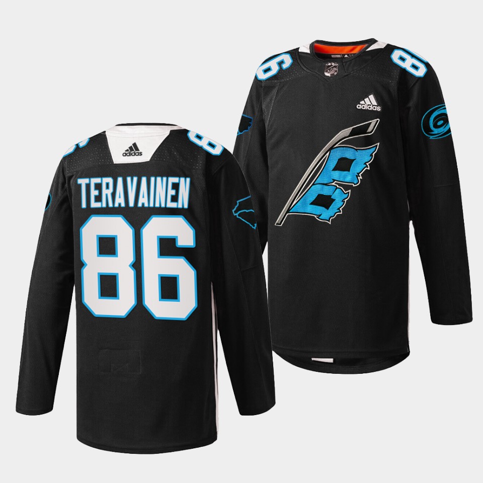 Carolina Hurricanes Teuvo Teravainen Panthers Night Black Jersey Carolina Hurricanes Teuvo Teravainen Panthers Night Black Jersey