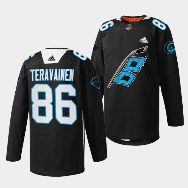Carolina Hurricanes Teuvo Teravainen Panthers Night Black Jersey Carolina Hurricanes Teuvo Teravainen Panthers Night Black Jersey