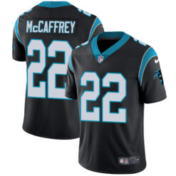 Carolina Panthers Christian McCaffrey Black Limited Jersey