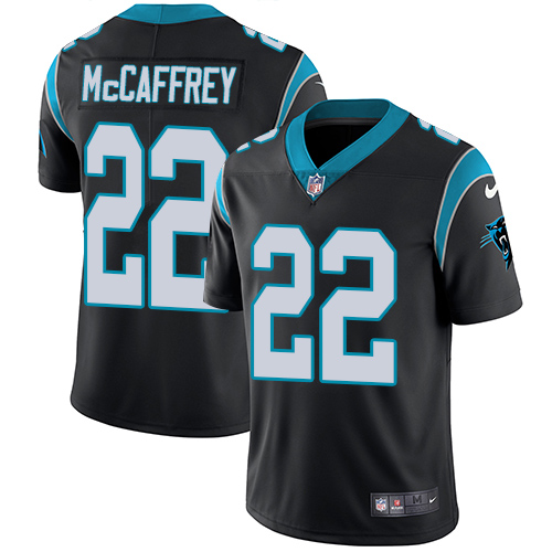 Carolina Panthers Christian McCaffrey Black Limited Jersey Carolina Panthers Christian McCaffrey Black Limited Jersey