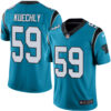 Carolina Panthers Christian McCaffrey Silver Inverted Limited Jersey