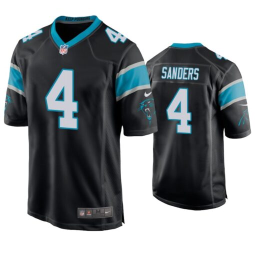 Carolina Panthers Miles Sanders Black Limited Jersey