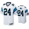 Carolina Panthers Miles Sanders White Game Jersey