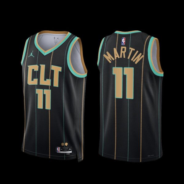 Charlotte Hornets Cody Martin 2022-23 Black City Edition Jersey Charlotte Hornets Cody Martin 2022-23 Black City Edition Jersey