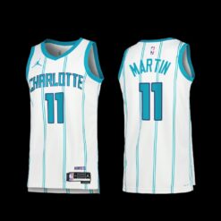 Charlotte Hornets Cody Martin 2022-23 White Association Edition Jersey