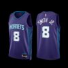 Charlotte Hornets Dennis Smith Jr. 2022-23 Icon Edition Jersey Teal