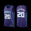 Charlotte Hornets Dennis Smith Jr. 2022-23 Purple Statement Edition Jersey
