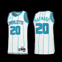 Charlotte Hornets Gordon Hayward 2022-23 White Association Edition Jersey