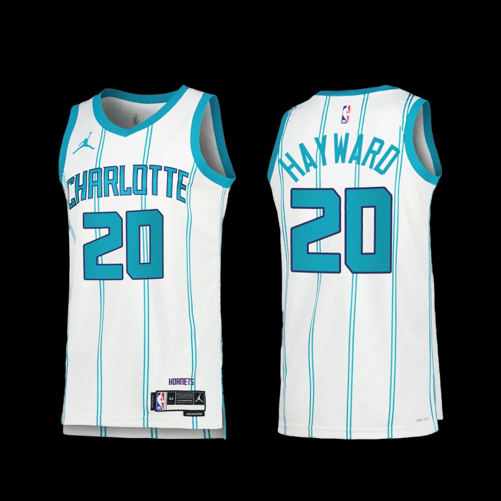 Charlotte Hornets Gordon Hayward 2022-23 White Association Edition Jersey Charlotte Hornets Gordon Hayward 2022-23 White Association Edition Jersey