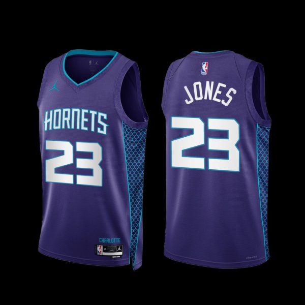 Charlotte Hornets Kai Jones 2022-23 Purple Statement Edition Jersey Charlotte Hornets Kai Jones 2022-23 Purple Statement Edition Jersey