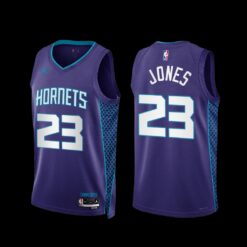 Charlotte Hornets Kai Jones 2022-23 Purple Statement Edition Jersey