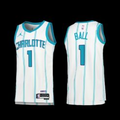 Charlotte Hornets LaMelo Ball 2022-23 White Association Edition Jersey