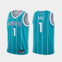 Charlotte Hornets LaMelo Ball Teal Icon Edition Jersey
