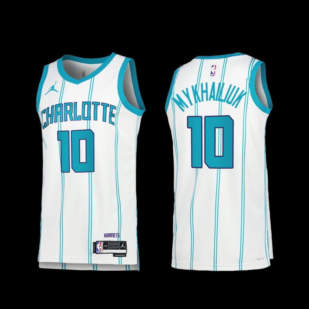 Charlotte Hornets Svi Mykhailiuk 2022-23 Association Edition Jersey White Charlotte Hornets Svi Mykhailiuk 2022-23 Association Edition Jersey White