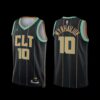 Charlotte Hornets Svi Mykhailiuk 2022-23 Icon Edition Jersey Teal