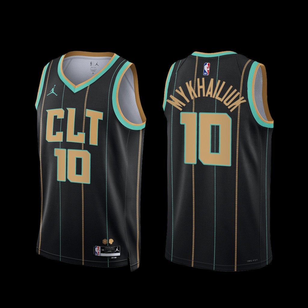 Charlotte Hornets Svi Mykhailiuk 2022-23 City Edition Jersey Black Charlotte Hornets Svi Mykhailiuk 2022-23 City Edition Jersey Black