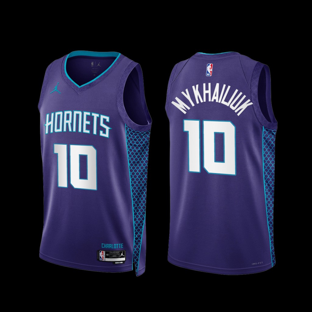 Charlotte Hornets Svi Mykhailiuk 2022-23 Statement Edition Jersey Purple Charlotte Hornets Svi Mykhailiuk 2022-23 Statement Edition Jersey Purple