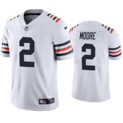 Chicago Bears D.J. Moore White Classic Limited Jersey