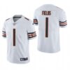Chicago Bears Justin Fields Orange Limited Jersey