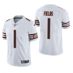 Chicago Bears Justin Fields White Limited Jersey