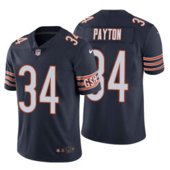 Chicago Bears Walter Payton Navy Limited Jersey