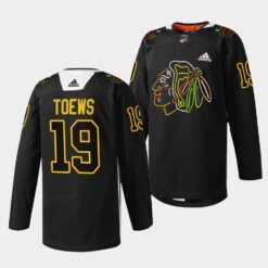 Chicago Blackhawks Jonathan Toews Foundation Night Black Jersey