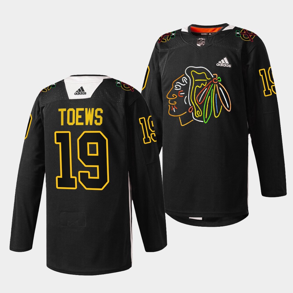 Chicago Blackhawks Jonathan Toews Foundation Night Black Jersey Chicago Blackhawks Jonathan Toews Foundation Night Black Jersey