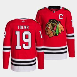 Chicago Blackhawks Jonathan Toews Home Red Jersey