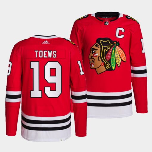 Chicago Blackhawks Jonathan Toews Home Red Jersey