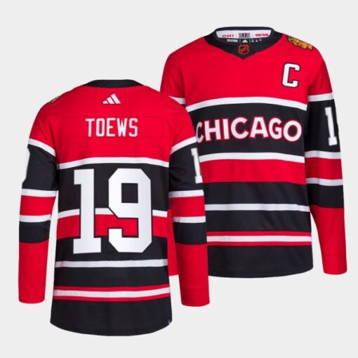 Chicago Blackhawks Jonathan Toews Reverse Red Jersey