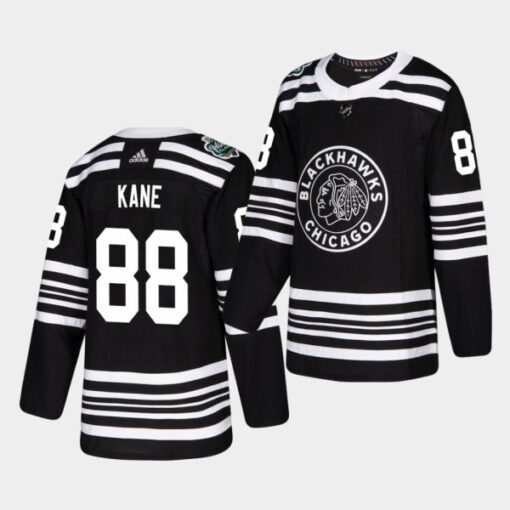 Chicago Blackhawks Patrick Kane 2019 Winter Classic Black Jersey