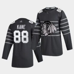 Chicago Blackhawks Patrick Kane 2020 All Star Game Gray Jersey