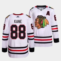 Chicago Blackhawks Patrick Kane White Away Jersey
