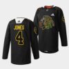 Chicago Blackhawks Seth Jones 2023 St. Patricks Day Green Jersey