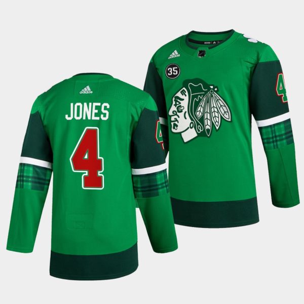 Chicago Blackhawks Seth Jones St. Patricks Day Green Jersey Chicago Blackhawks Seth Jones St. Patricks Day Green Jersey